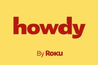 The logo for howdy by roku.jpg
