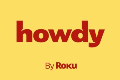 The logo for howdy by roku.jpg