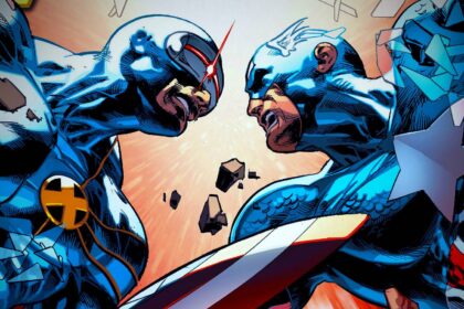 Captain america vs cyclops in avengers vs x men comic art.jpg