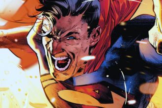 Superman throwing angry punch in jimenez comic art.jpg