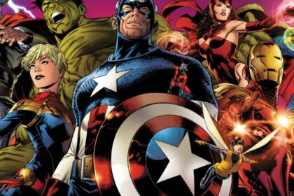 The comic version of the avengers assembled.jpg