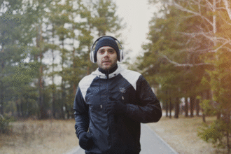Man jogging in forest with headphones.png