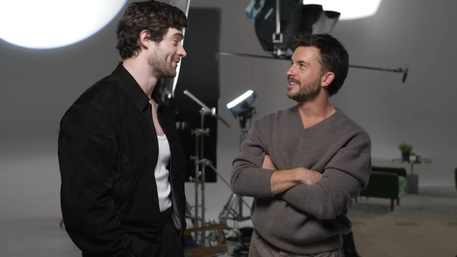 Jonathan bailey and david corenswet together in their variety interview.jpg