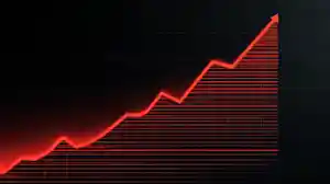 Nuneybits vector art of red line rising. 7091569a 956d 4255 a315 4d0377c47a16.webp.webp