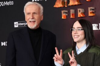 James cameron billie eilish 2025 getty grid.jpeg