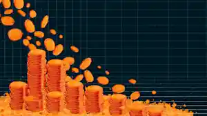 Nuneybits vector art of burnt orange token counters cascading a 61577d53 2008 44d4 a4d0 3417c6af7725.webp