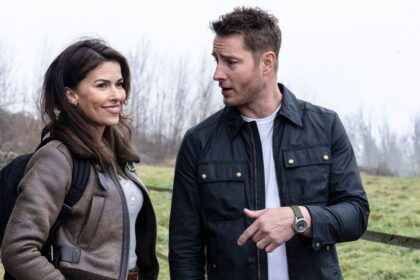 Feature justin hartley gushes about working with wife sofia pernas on tracker.jpg