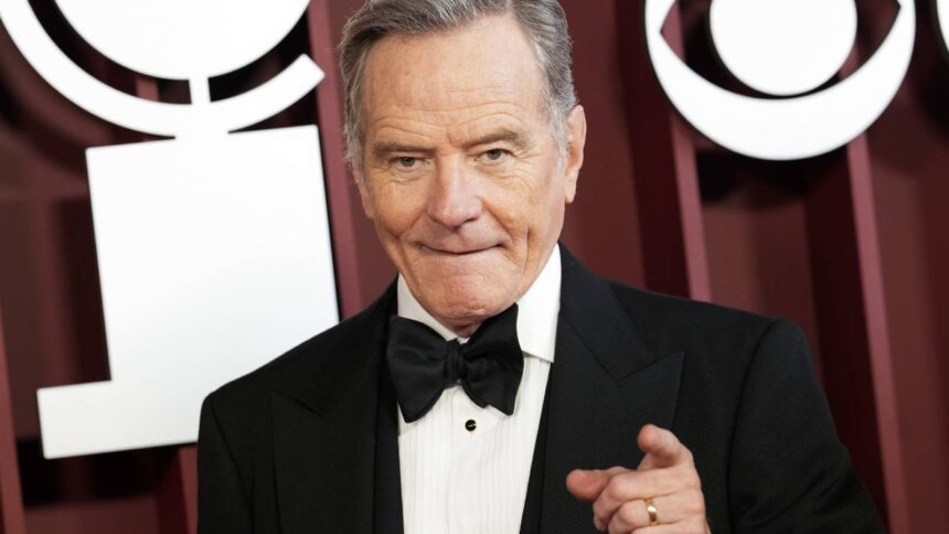 Bryan cranston pointing at the camera at the 2025 tony awards.jpg