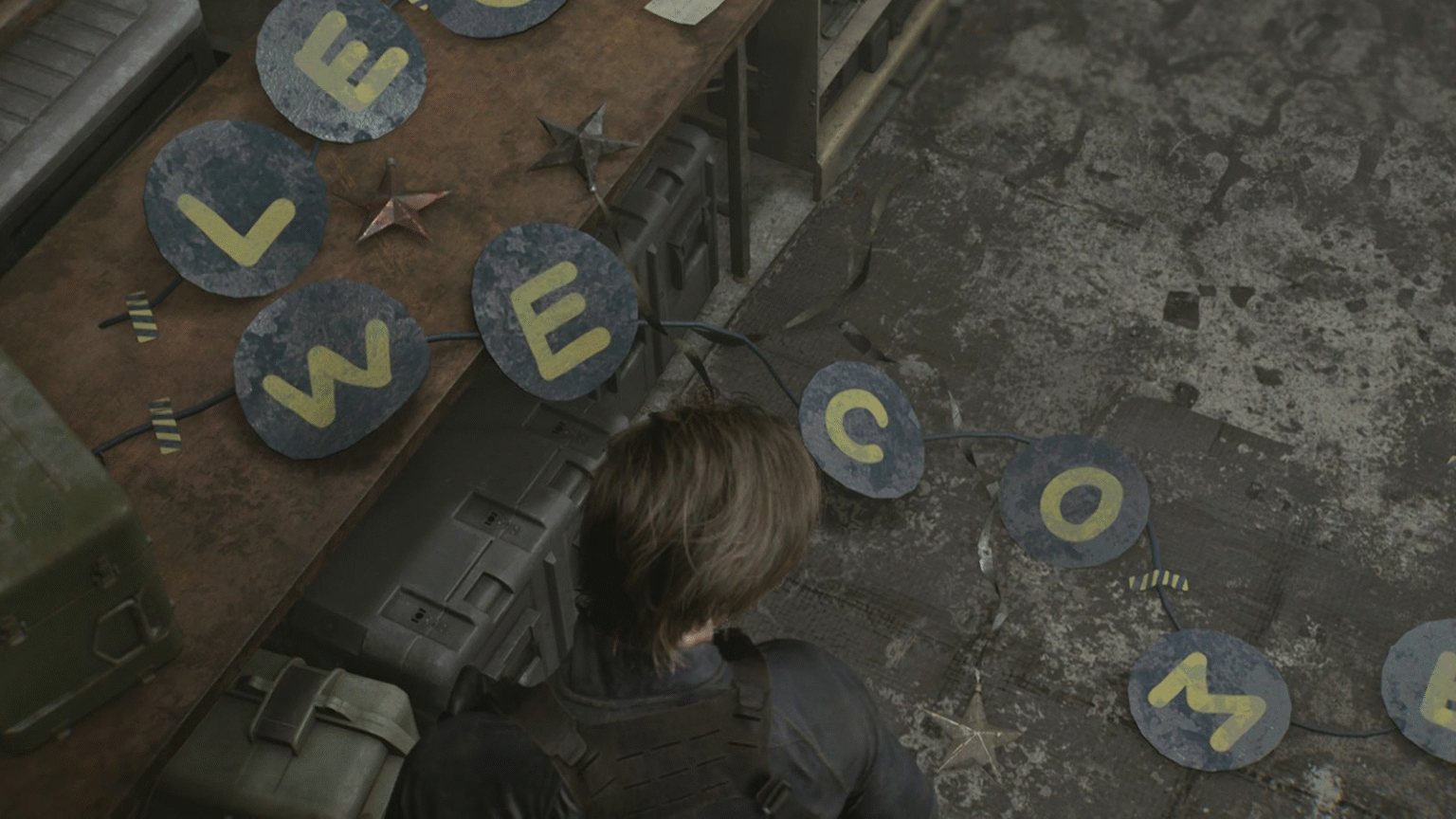 Welcome leon sign resident evil requiem.png