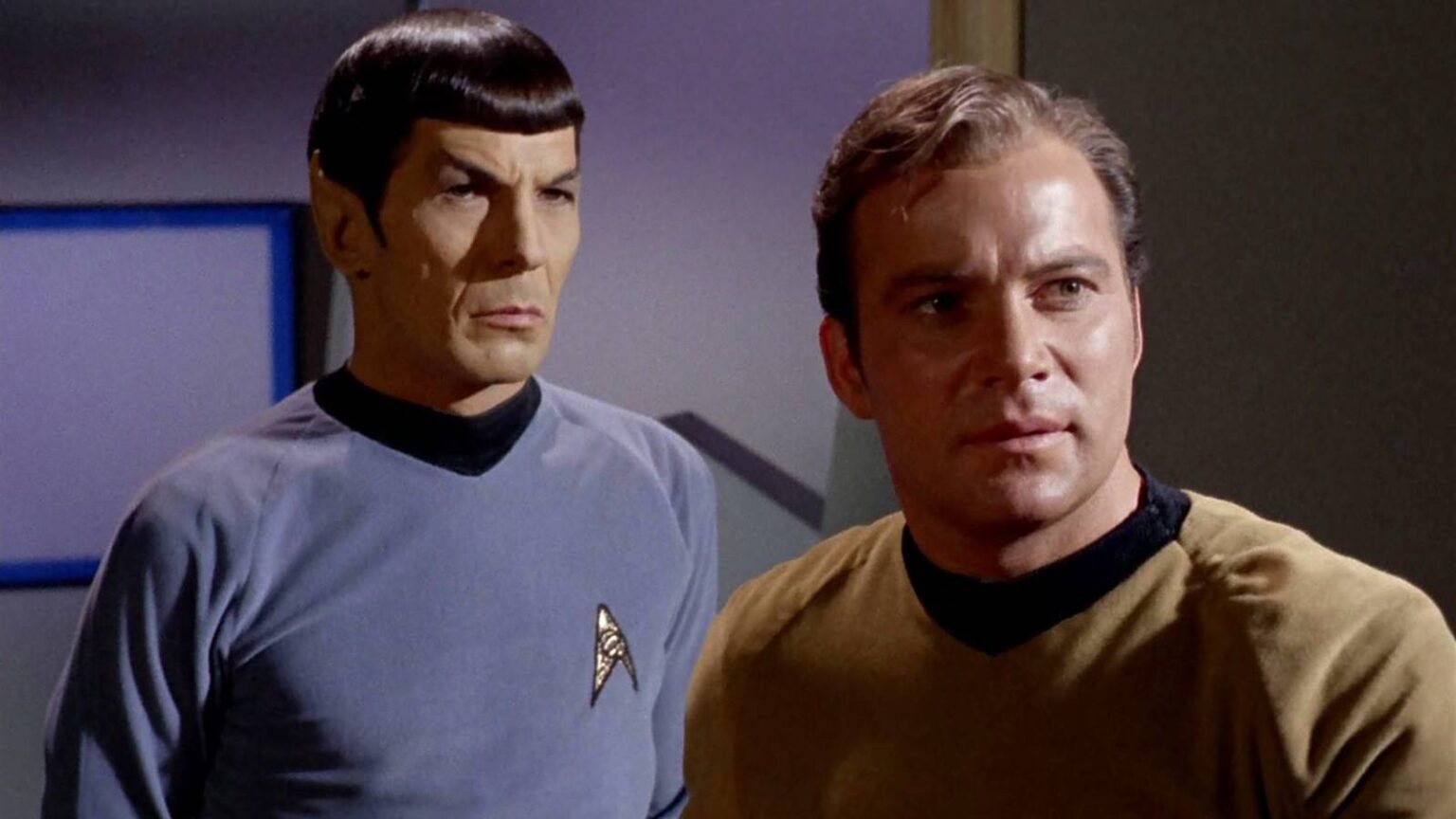 Spock and kirk in star trek assignment earth.jpg