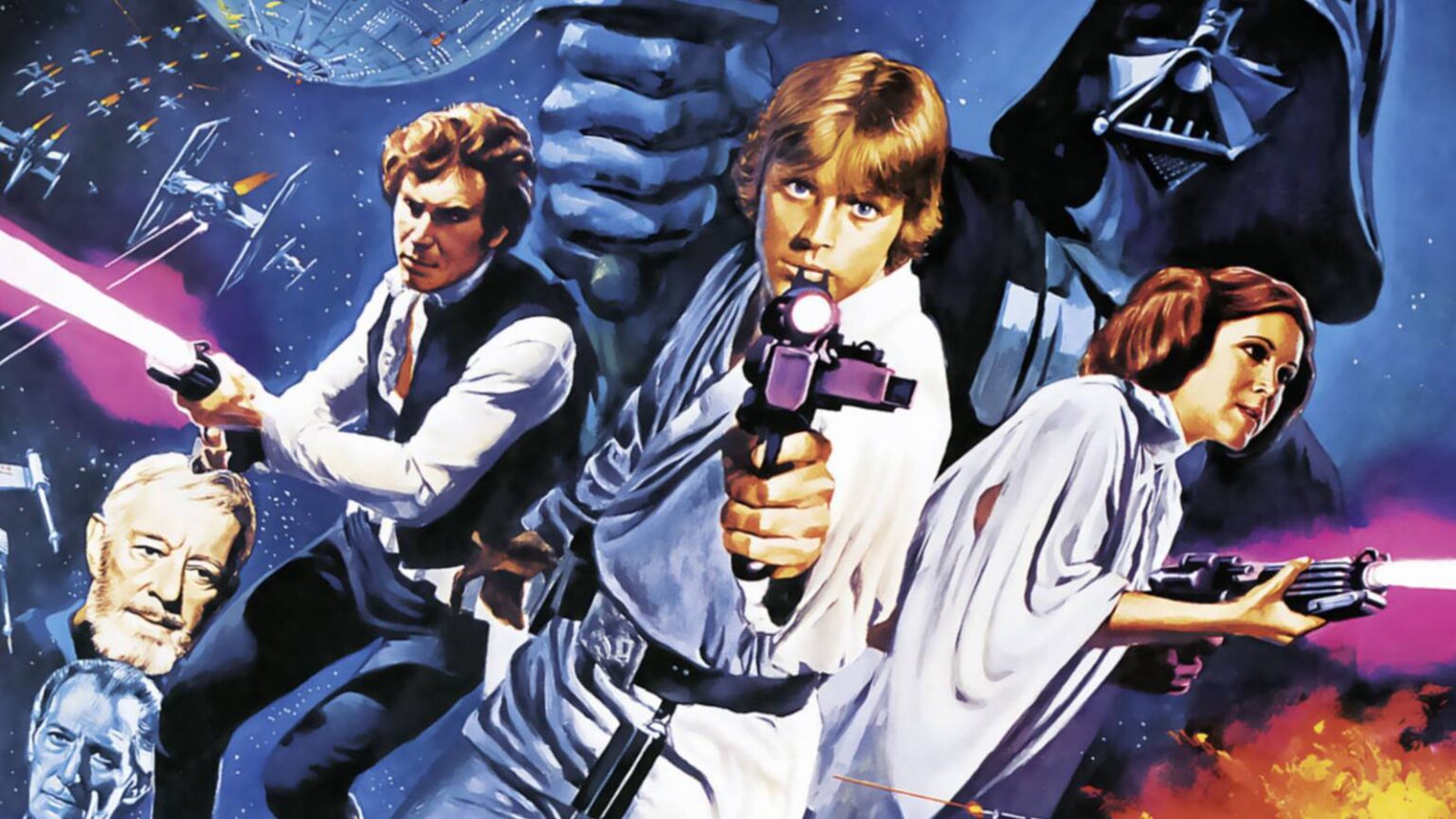 Star wars poster showing luke skywalker and darth vader.jpg