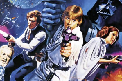 Star wars poster showing luke skywalker and darth vader.jpg