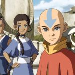 The main characters from avatar the last airbender looking towards the camera.jpg