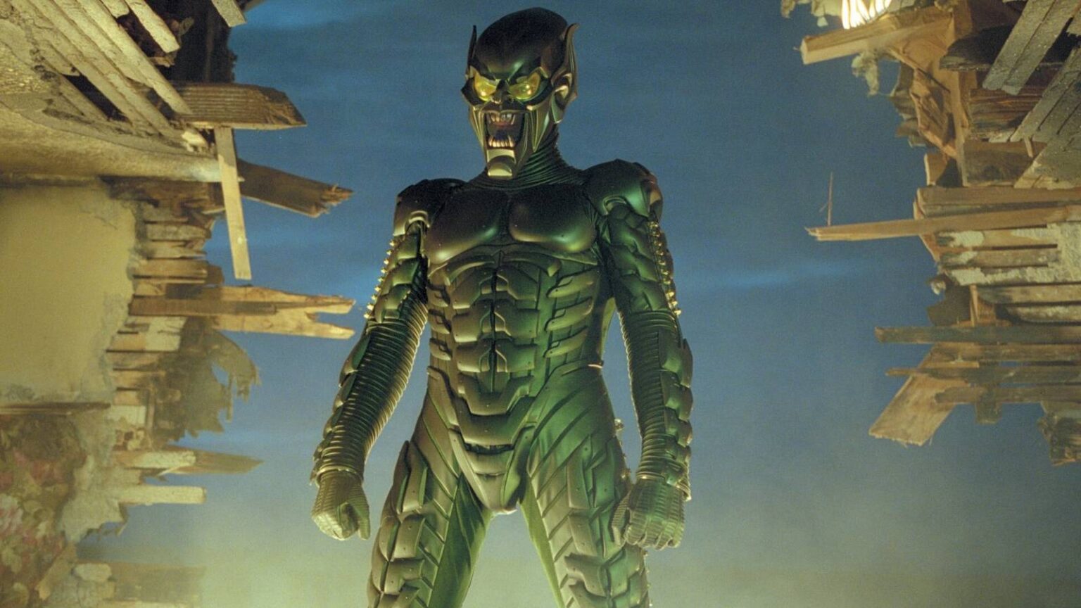 Willem dafoe as the green goblin standing ominously in spider man.jpg