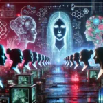 Dall·e 2025 01 22 15.01.49 a high quality landscape digital artwork featuring influential women in a.webp