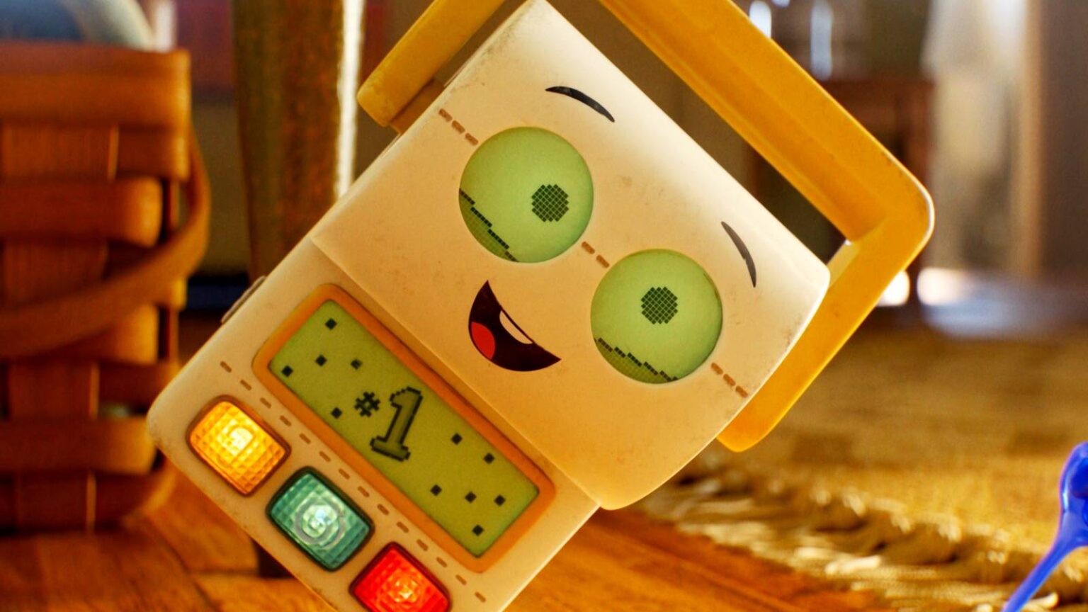 Smarty pants cheerfully leaning into frame in toy story 5.jpg