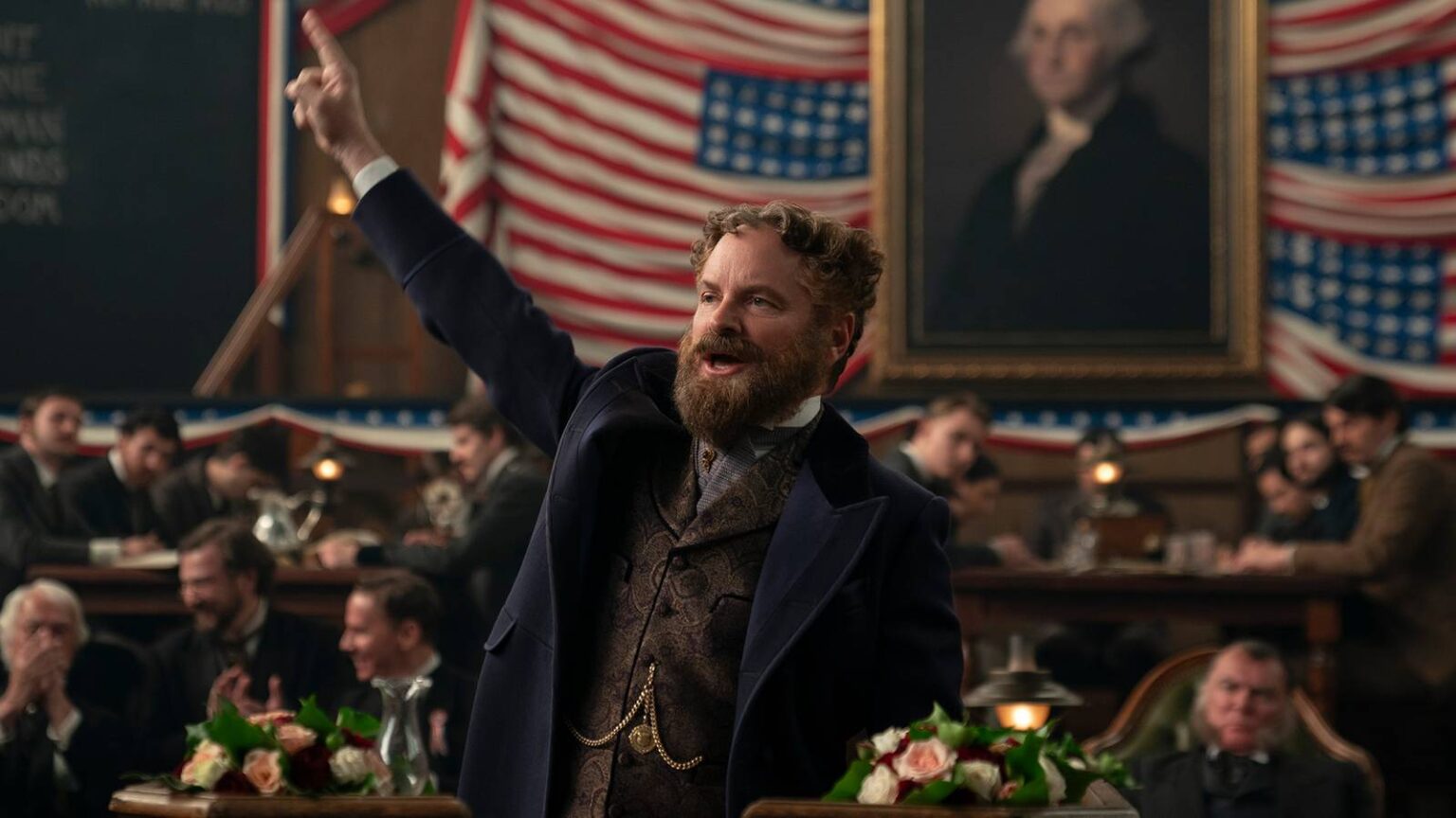 Shea whigham as roscoe conkling in episode 101 of death by lightning.jpg
